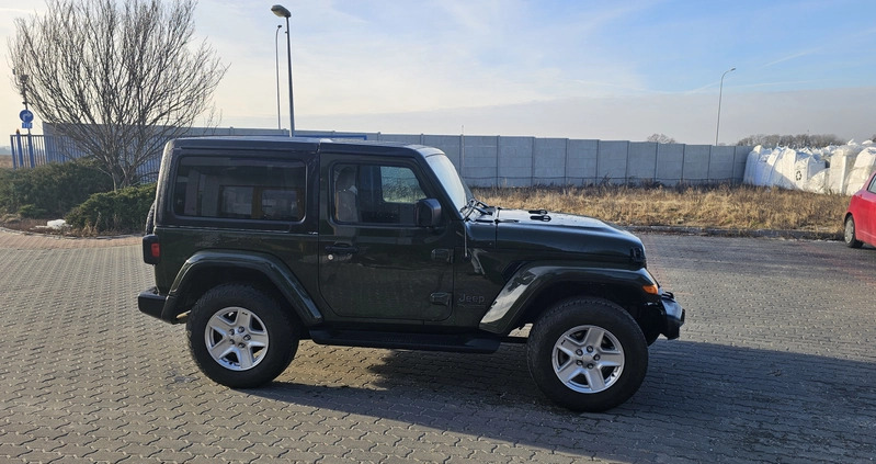 Jeep Wrangler cena 145000 przebieg: 33000, rok produkcji 2021 z Grudziądz małe 137